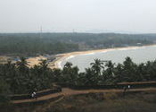 Bekal beach from Bekal Fort,Kasaragod,Kerala. by soumen369.  Tags: Kerala, Kasaragod, fort, beach, bekal fort.