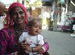 Gypsi girl with a baby
