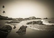 Big Vagator Goa by Lou Wilson.  Tags: Goa, chapora, Vagator Beach.