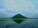Muradi Hill and it's reflection on Muradi Lake