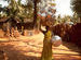 Woman selling pots in Bankikodla