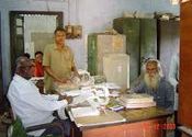 Post Office Babus - Puri by wonderwomanusa.  Tags: Odisha, Puri, Shops and Businesses.