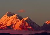 Sunset near Kausani by zambie.  Tags: Uttarakhand, Kausani, Sunsets.