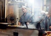 Cooking kebabs at Karim's by OceanTragic.  Tags: New Delhi, Delhi, karim's hotel restaurant, food, Indian Cooking and Cuisine, kebabs.