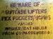 Beware !!!