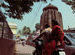 Bhubaneswar - Outside Linjarat Temple