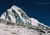 Mt. Pumori from Kala Pathar, near Everest Base Camp by Rangan Datta.  Tags: Mount Everest, Everest Base Camp, Crossing the Border, Nepal.