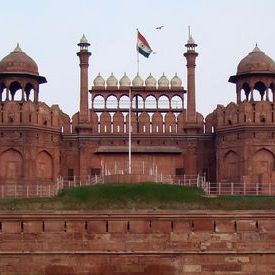 Front View of the Red Fort: Front View of the Red Fort
