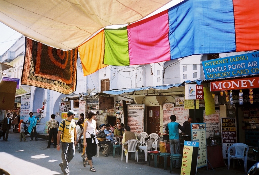 Street cafe, Pushkar Bazaar India Travel Forum
