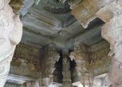 Hampi. Vittala temple ceiling by Khandoma.  Tags: Hampi, Karnataka, Temples and Monuments, temple.
