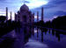 Taj Mahal at dusk