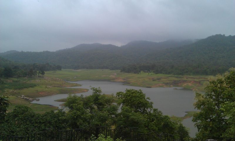 Views from Forest rest house, Ratanmahal Bear Sanctuary - India Travel