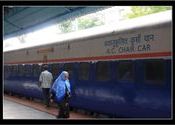 Pune - Solapur Hutatma Express Train by Swapnil.  Tags: Pune, Solapur, Maharashtra, Transportation, Trains.