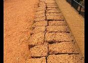 Moat Boundary at Fort Aguada by arijitchaki.  Tags: Fort Aguada, fort.