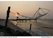 Kochi Sunset by abracax.  Tags: Kerala, Kochi, Sunsets.