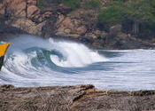 wave by flyingfred.  Tags: Kerala, Kovalam, wave.