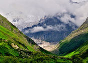 Towards Salvation by TravellingSlacker.  Tags: Uttarakhand, Valley of Flowers National Park.