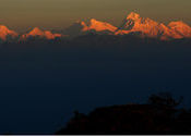 Sagarmatha Family from Chintapur by somnath.  Tags: Chintapur, Nepal, Mount Everest, Kanchenjunga, Maimajhuwa, Maipokhari.