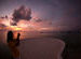 Sunset in the Maldives