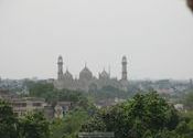 Jama Mosque from Imambara by Aslan.  Tags: Lucknow, Uttar Pradesh, Temples and Monuments, jama mosque, mosque.