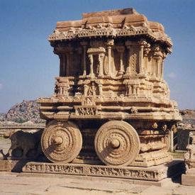 Stone chariot, Hampi: Stone chariot, Hampi