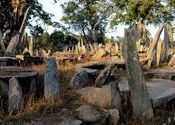 Nartiang Monoliths by amalp.  Tags: Meghalaya.