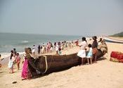 Guruvayur beach by zamba.  Tags: Kerala, Guruvayur, beach.