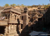 Ellora- Kailasa by vaibhav_arora.  Tags: Maharashtra, Sambhaji Nagar, Ellora Caves.