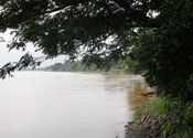 View of River Vamsadhara at Atchuthapuram Village by Ramachandra Rao.M.  Tags: Andhra Pradesh, Srikakulam, Atchutapuram Village, village, Vamsadhara River, river.