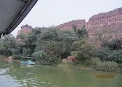 Purana Quila - view from moat by paramiyer.  Tags: New Delhi, Delhi.