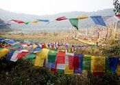 Prayer flags at the sacred Khechepalri Lake, Sikkim by happysnapper999.  Tags: Sikkim, Lakes.