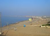 Beach - Porbandar by Nasirkhan.  Tags: Porbandar, Gujarat, View from My Room, beach.