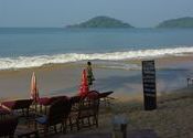 At Cafe Titanic by unclelach.  Tags: Palolem, Goa.