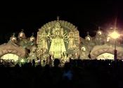 Largest Durga Idol of Kolkata... by Dhrubatara.  Tags: Kolkata, West Bengal, durga idol.