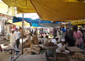 Bijapur, market by vonkla.  Tags: Bijapur, Karnataka.