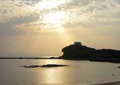 Sunset on Chakratirth Beach Diu by crazyd1amond.  Tags: Diu, Daman and Diu, Landscapes, Sunsets, beach.