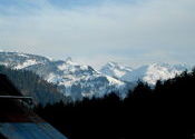 View from my hotel room by akashsach.  Tags: Himachal Pradesh, Manali.