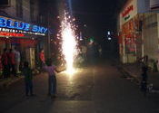 Diwali in Sudder St Area by vandy.  Tags: West Bengal, Kolkata, Diwali.