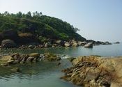 Palolem, the Island by unclelach.  Tags: Palolem, Goa.