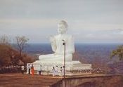 White Buddha by dreamsyndicate.  Tags: Crossing the Border, Sri Lanka.