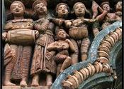Terracotta Art : Pratapeswar temple, Guptipara by amukherjee.  Tags: West Bengal, guptipara, terracotta, temple.