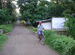 Village boy going to market