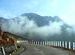 Foggy winding road to China.