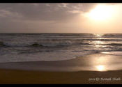 Wild Water At Sun Set Time by shahronakm.  Tags: Goa, Calangute, beach, Calangute Beach, sea, sun, sun set.