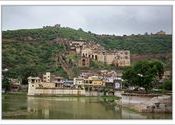Taragarh Fort and Palace by Jorge Reverter.  Tags: Taragarh, Himachal Pradesh, Temples and Monuments, fort, palace.