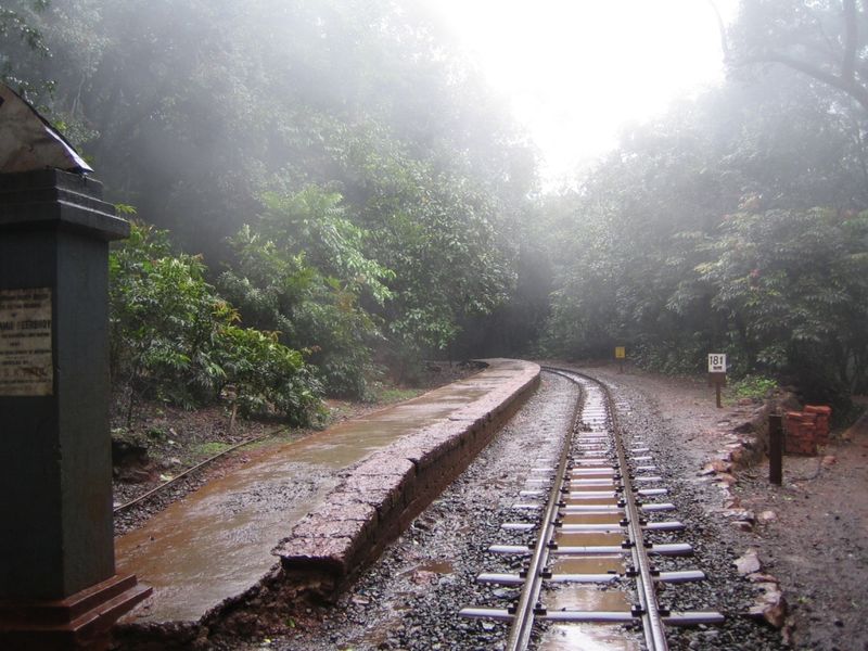 Abandoned platform on Matheran toy train route India Travel Forum