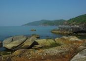 Palolem, the coast north by unclelach.  Tags: Palolem, Goa.