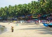 Palolem Beach by unclelach.  Tags: Palolem, Goa, Palolem Beach, beach.