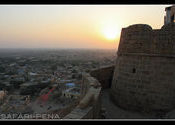 Sunset from Jaisalmer Fort by Safari-Pena.  Tags: Rajasthan, Jaisalmer, Sunsets, Jaisalmer Fort, Temples and Monuments, fort.