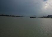 Monsoon clouds over Hooghly in Kolkata by ashyashwin.  Tags: West Bengal, Kolkata, Monsoons, hooghly.